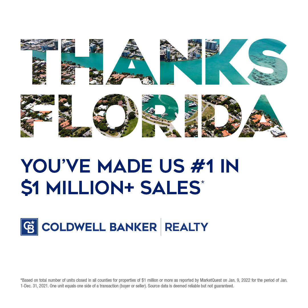 YolyBotkin's tweet photo. The proof is in the numbers! Thank you for making Coldwell Banker Realty the market leader in Florida. Buy or sell your home with a real estate leader, reach out to your Coldwell Banker agent or visit
 https://t.co/orbZPNQhRS today. https://t.co/C6Uty09DCI