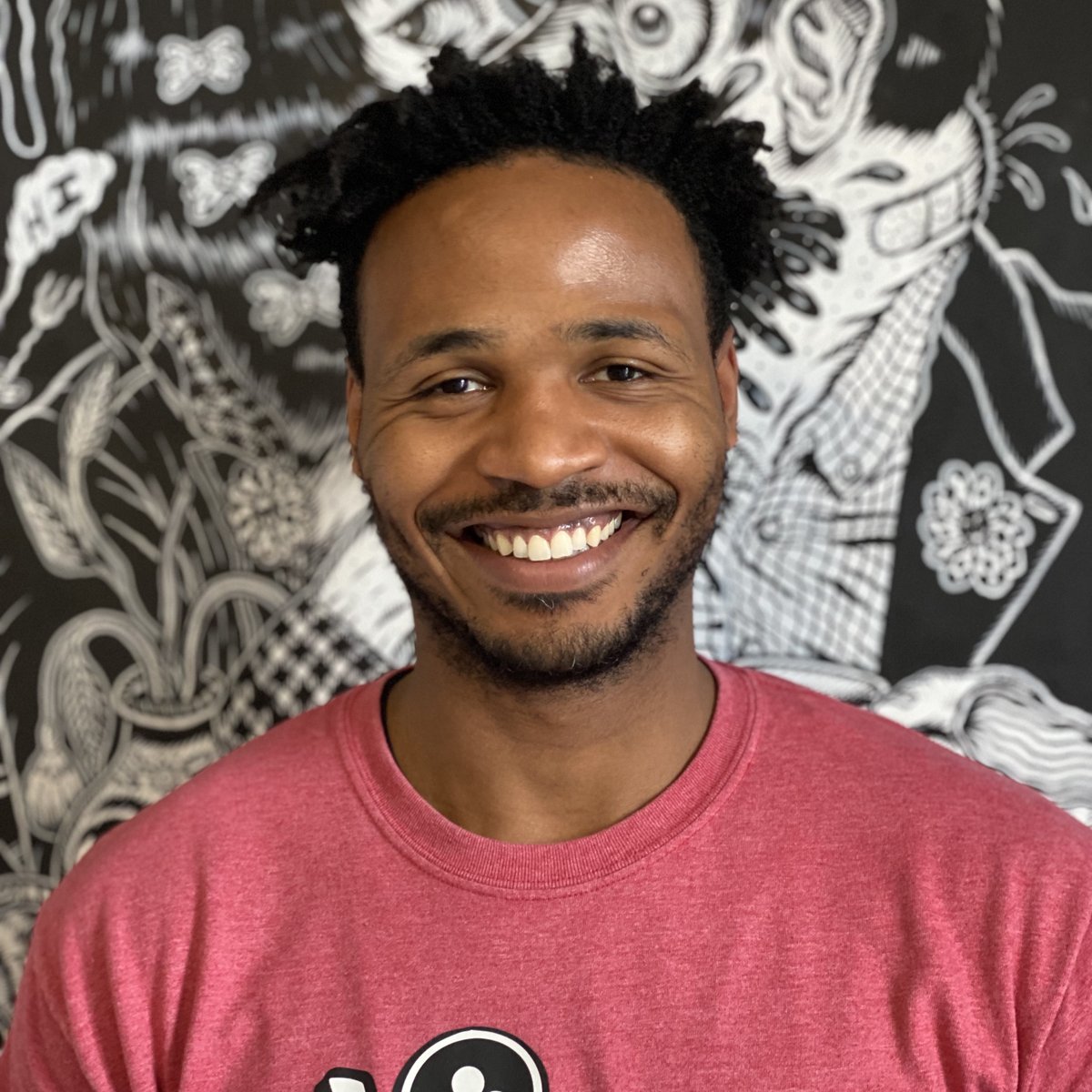 Meet our newest Community Manager, Jelani! He's been a big part of our community through various projects over the years, and we're so excited to have him joining the TA team full time.

If you're ever in the CWE neighborhood, come stop by and say hello to him!