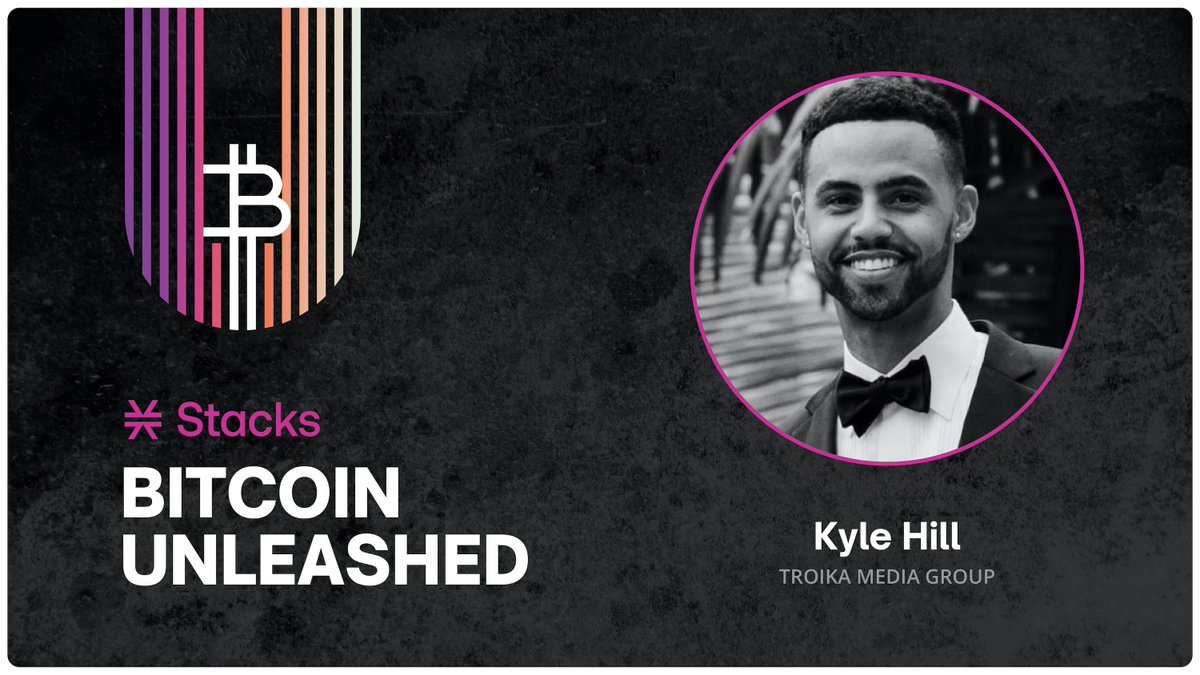 Troika's crypto expert, Kyle Hill, is speaking today in Miami at <a href="/Stacks/">stacks.btc</a> Bitcoin Unleashed about how brands are leveraging NFTs. 

If you're attending be sure to check out his session! #BitcoinUnleashed.  

bitcoinunleashed.org