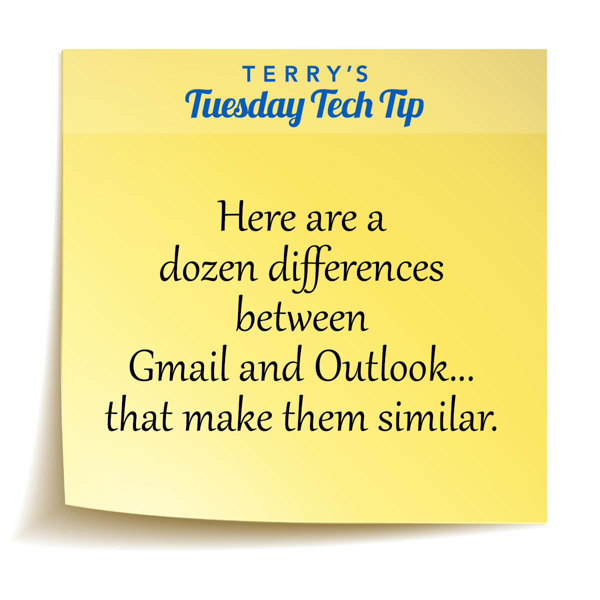 FandMHelpdesk's tweet image. Here are a dozen differences between Gmail and Outlook...that make them similar. indd.adobe.com/view/c92948ab-… #TTTechTip