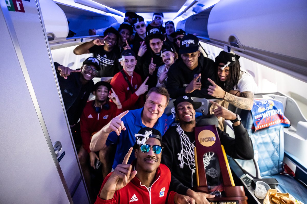 We’ll see you at The Booth in about 2.5 hours, Jayhawk Fam.

We’ll bring the new hardware 🏆