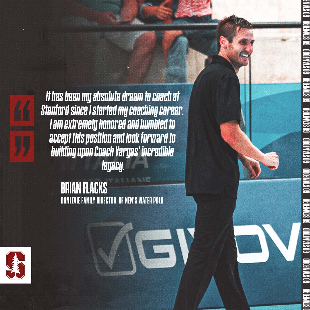 StanfordMWP's tweet photo. A dream come true.

Coach Flacks is ready to lead the Cardinal 🌲

#GoStanford https://t.co/MTwzaoKCna