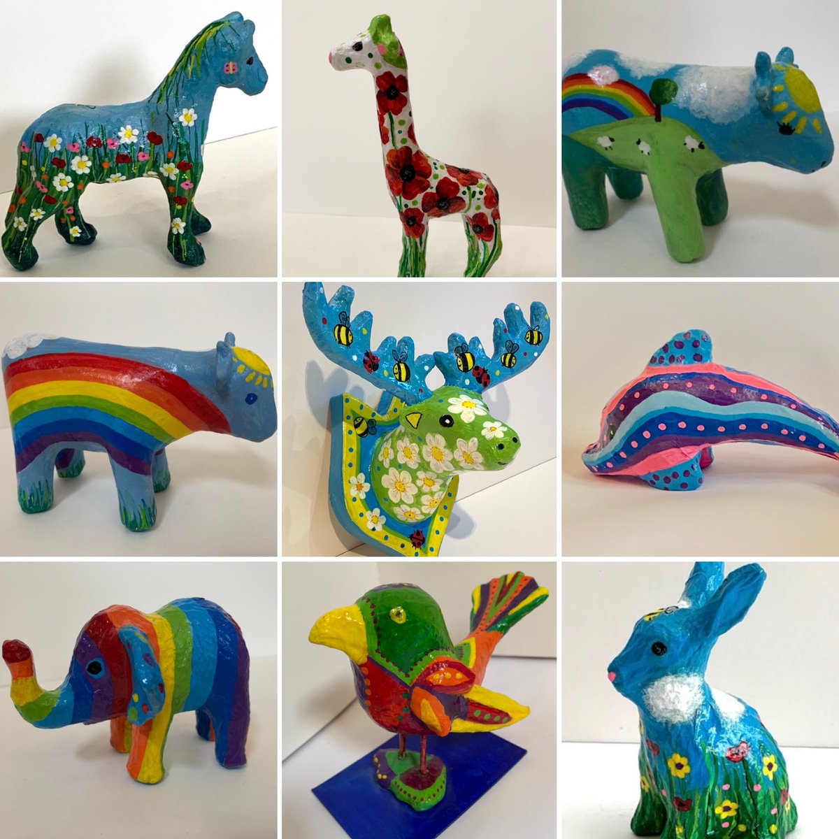 tiffanyjbudd's tweet photo. Good evening @Woman_InBizHour Thinking about #Easter2022 what about a calorie free arty gift?! Pop along to my gallery shop to find these affordable little pieces of colour! https://t.co/aIlnkAc5o4 #womaninbizhour #mhhsbd #gift #EasterBunny #art #notchocolate https://t.co/GEuYwZsLjT