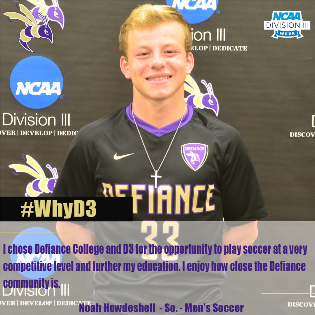 DC_Athletics's tweet photo. Our #WhyD3 series continues with responses from @DCmenssoccer! @defiancecollege #WhyDC #D3Week #JacketNation https://t.co/NouL70wRUd