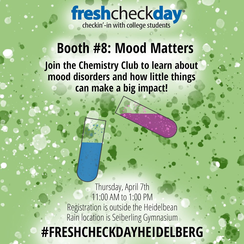 Thursday from 11AM - 1PM is Fresh Check Day!! Here’s what you can expect from booths 7+8!! #freshcheckdayheidelberg
