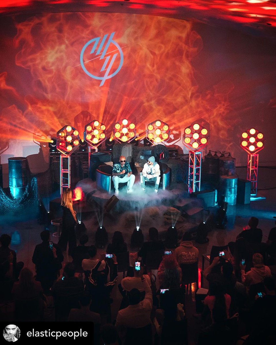 Robelighting's tweet photo. Check out the Wisin & Yandel “La Ultima Mision World Tour” press conference produced by production specialists Elastic People for Live Nation using @Robelighting #PixelPATT LED luminaires.
#robelighting #robeonset #elasticpeople #videolighting #studiolighting #techtuesday https://t.co/sSX7jVRlZI