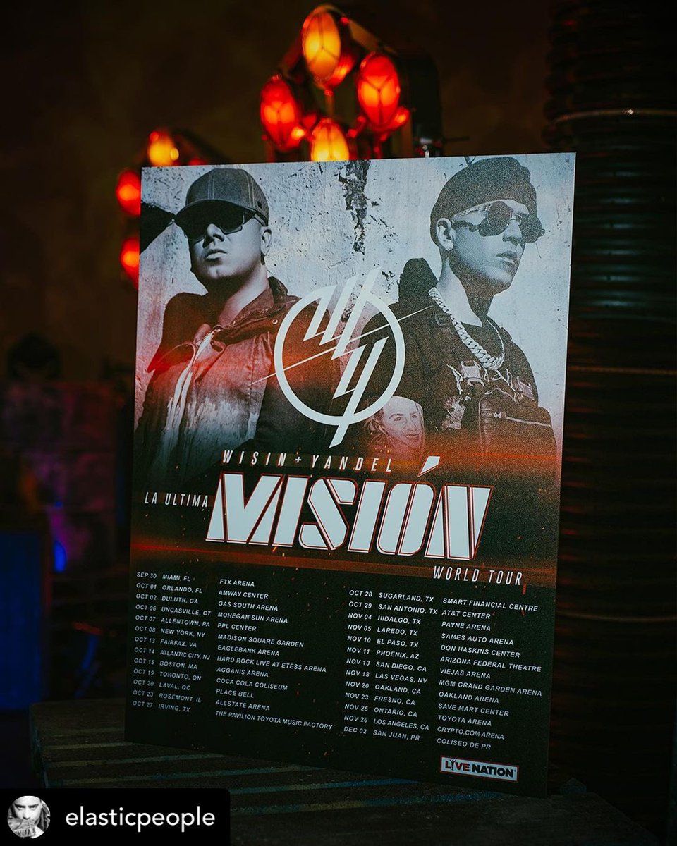 Robelighting's tweet photo. Check out the Wisin & Yandel “La Ultima Mision World Tour” press conference produced by production specialists Elastic People for Live Nation using @Robelighting #PixelPATT LED luminaires.
#robelighting #robeonset #elasticpeople #videolighting #studiolighting #techtuesday https://t.co/sSX7jVRlZI