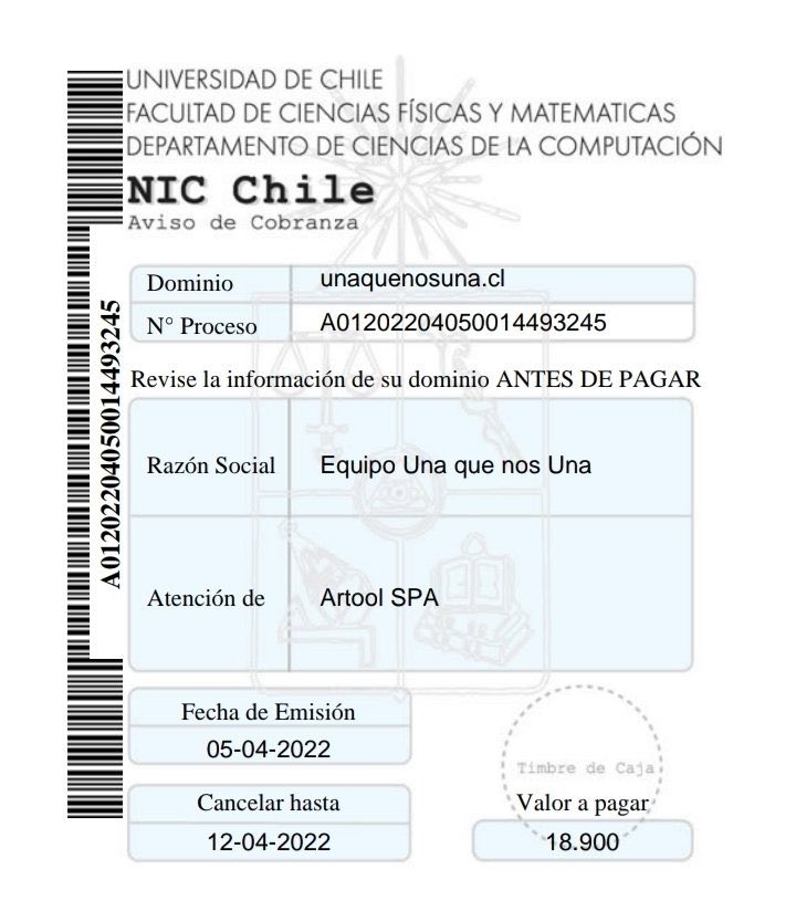 solefalabella's tweet photo. La campaña de Javiera Parada y Garretón #UnaQueNosUna, está registrada en NIC Chile por Artool, una empresa de "Big Data", cuyo CEO es Jorge Selume, ex director de la Secretaria de Comunicaciones del Gobierno de Piñera. Increíble? https://t.co/fpP9Q5vvGu