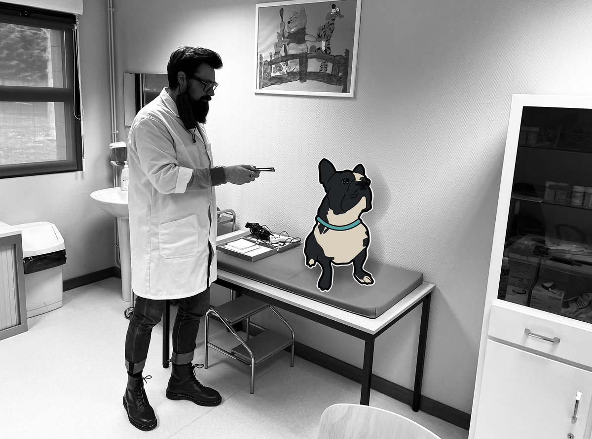 TheStyleSlate's tweet image. Doc does not want to pass his medical examinations!! He must be ready for the launch !! Let’s go ! 
#adoptadoc #NFT #NFTs #nftcommunity