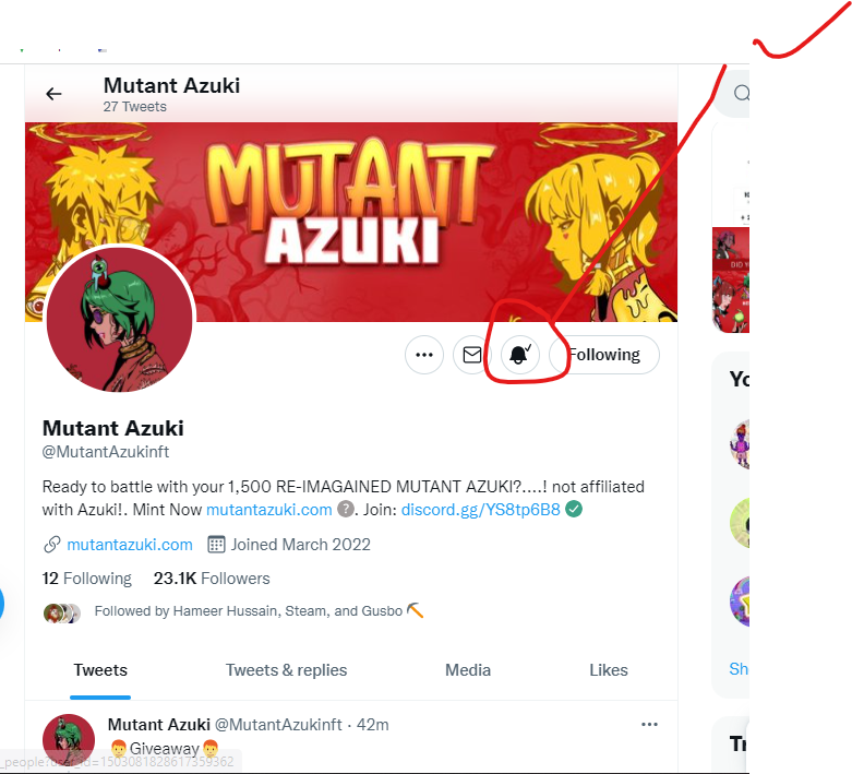 stuxnetcrypto's tweet photo. @MutantAzukinft #Azuki #MutantAzuki Appreciate much if able to get Azuki! omg , thank u have a nice days https://t.co/OE6RZa3UXq