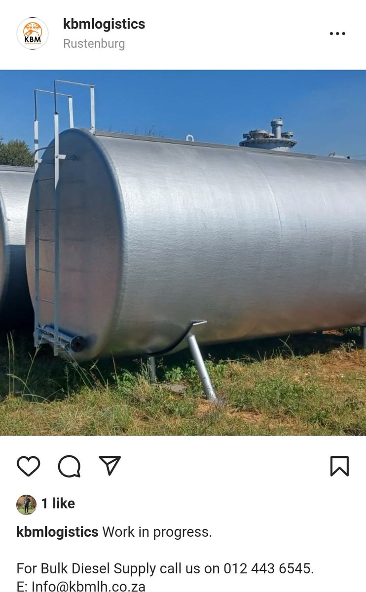 MphahB's tweet photo. Work in progress. For Bulk Diesel Supply call us:
Tel: 012 443 6545
Email : info@kbmlh.co.za 
Website : https://t.co/0DQApIZZiY

KBM LOGISTICS HOLDINGS is a multidisciplinary company with the following accreditation :
- CIDB
-NHBRC (Home Builders)
- Wholesale license
- Sapia etc https://t.co/8qdmPBivvF