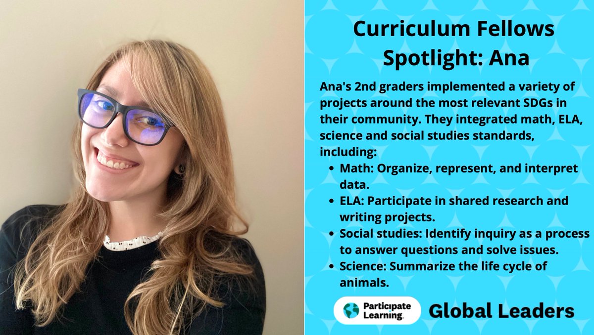 MaryMacPorter1's tweet photo. 📢This week's #GlobalLeaders spotlight teacher is @Ms_Ana_Herrera! She's a @ParticipateLrng teacher in @RCS_NC, where she works with her students to address #SDGs in the local community, through a variety of #GlobalActionProjects like hatching their own chicks.🐣
#UnitingOurWorld https://t.co/ojzYf435lh