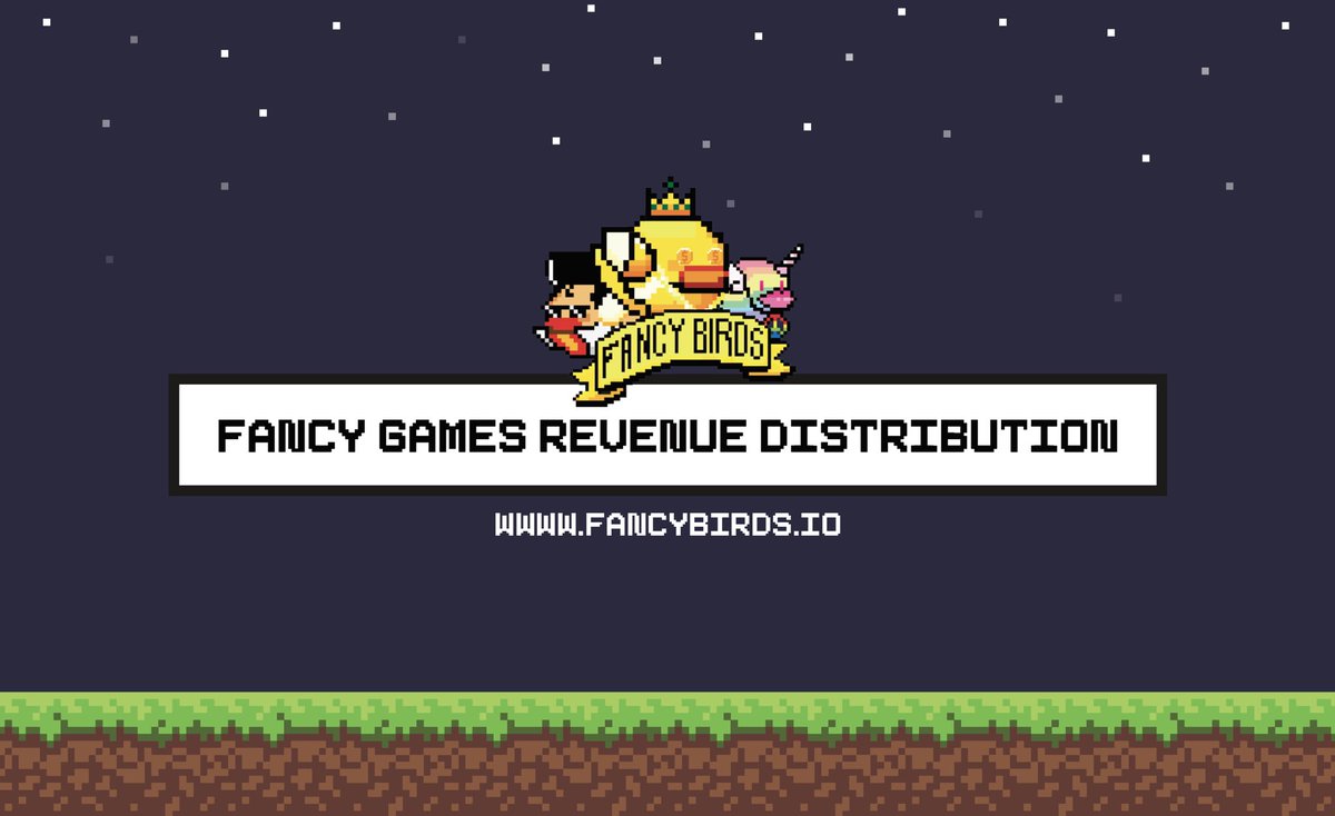 In preparation for the Full Release of Fancy Birds, we are proud to present the full breakdown of the Revenue Distribution for $FNC stakers!

medium.com/@fancybirds/fa…

#GameFi #PlayToEarn
