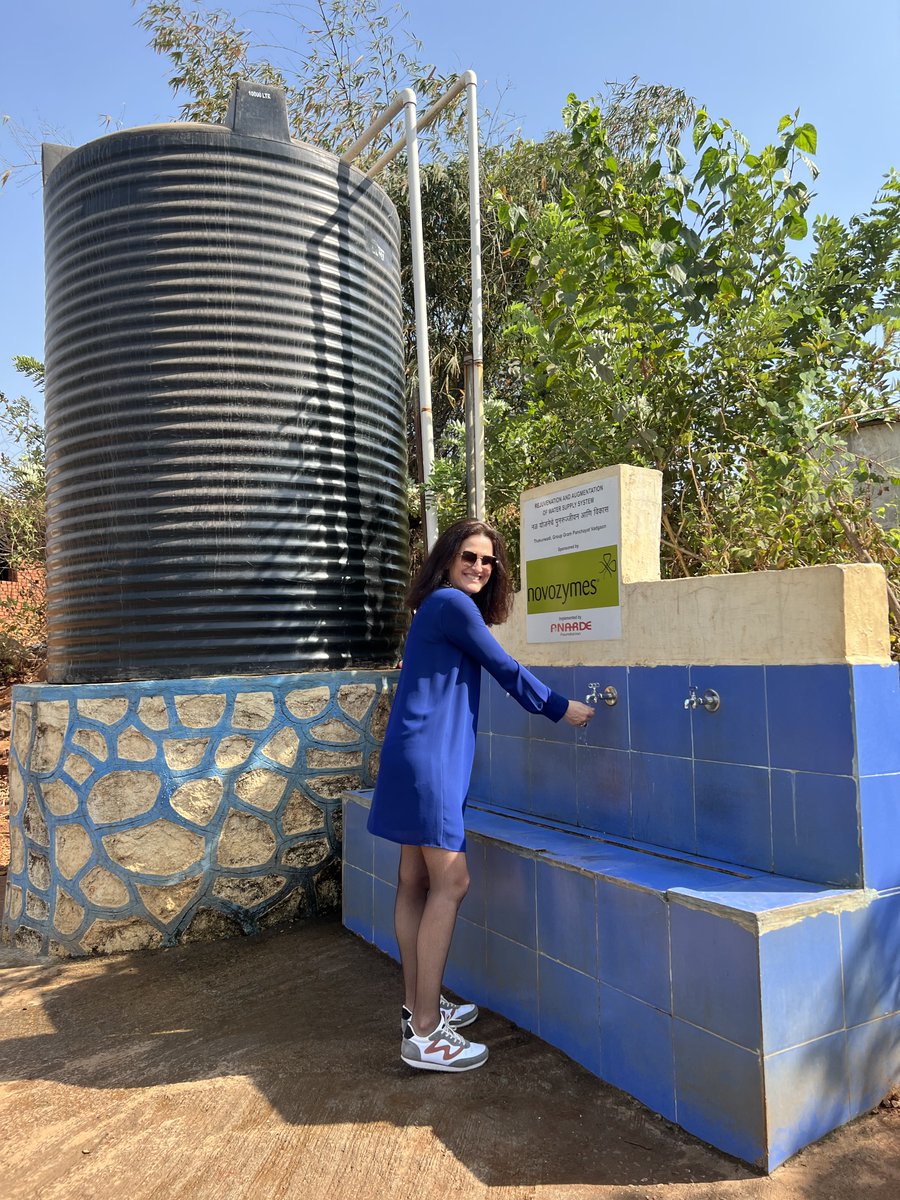 Novozymes's tweet photo. Last week, our CEO Ester Baiget paid a visit to Novozymes in India 🇮🇳. "India is critical for Novozymes' success. It is a strong contributor to our growth. We produce in India for India, and we produce in India for the globe," she said during the visit. #zymer #leadership https://t.co/3X09OMlJpw