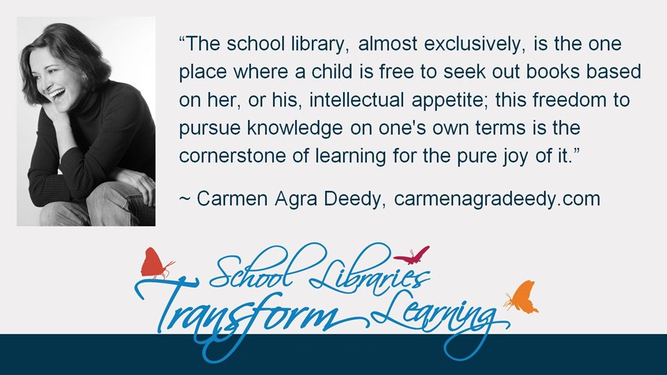 aasl's tweet photo. Carmen Agra Deedy on school libraries and the freedom to learn. #AASLslm https://t.co/nJ9wyrTlr2 https://t.co/Z9pBTyH3qj