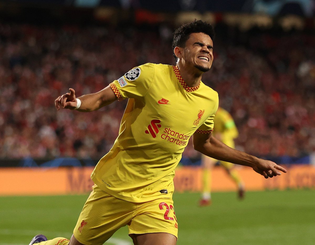 UCL: DIAZ SCORES THIRD LIVERPOOL GOAL UCL: DIAZ SCORES THIRD LIVERPOOL GOAL