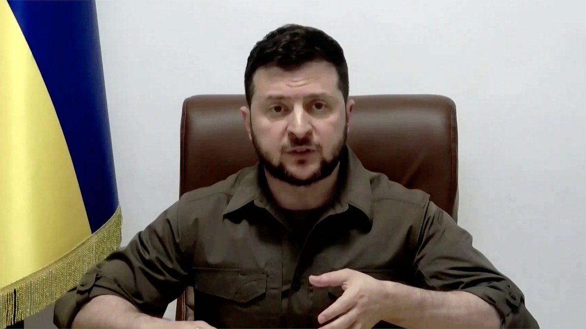 irishtimesvideo's tweet photo. ► VIDEO: Russia committing ‘most terrible war crimes’ since second World War, Zelenskiy tells UN https://t.co/LPjDEqCzky https://t.co/yIeQJ5kpsl