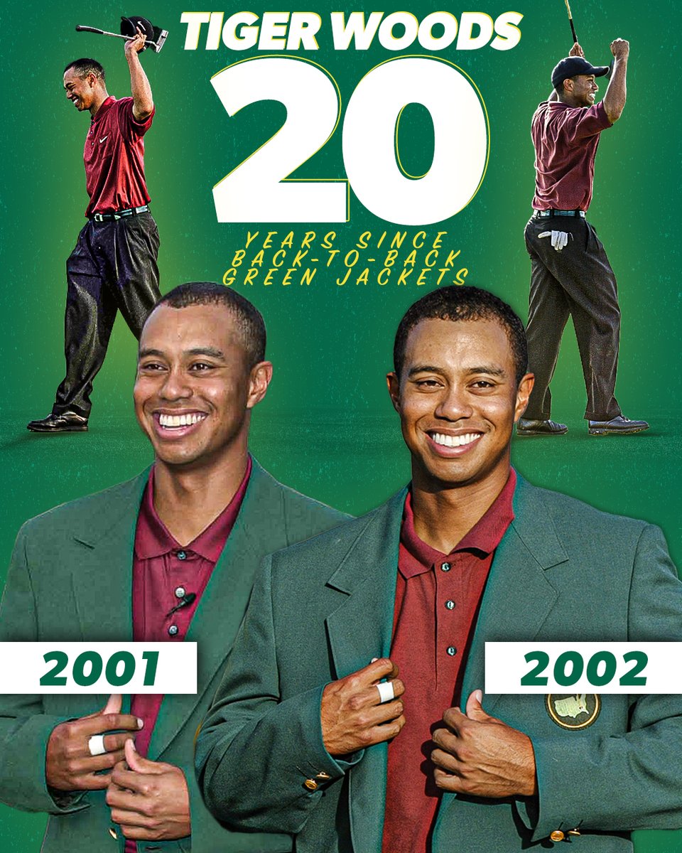 PGATour's tweet photo. The last player to go back-to-back at the Masters?

@TigerWoods https://t.co/1ub8zeOiax