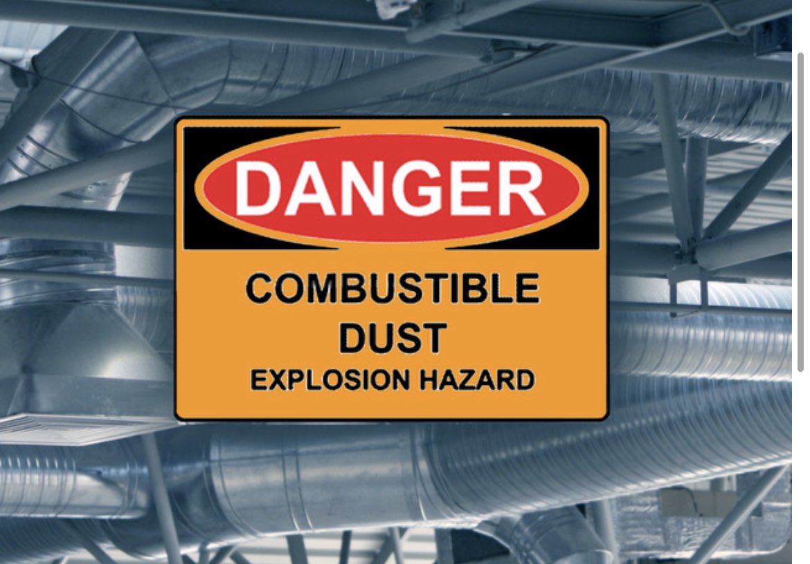 AirSys_'s tweet photo. Is combustible dust hiding in your production facility? Industrial fires and #explosions can kill but you can protect your workers by using dust collection systems. #indoorairquality #IAQ
https://t.co/R3ZD9AxwF0 https://t.co/XhJHkbngbU
