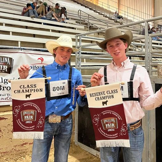 TheAdvancedFin1's tweet photo. Proud to be a supporter of the 2022 Angelina County Fair and LHS FFA. https://t.co/oj1VkJuxTf