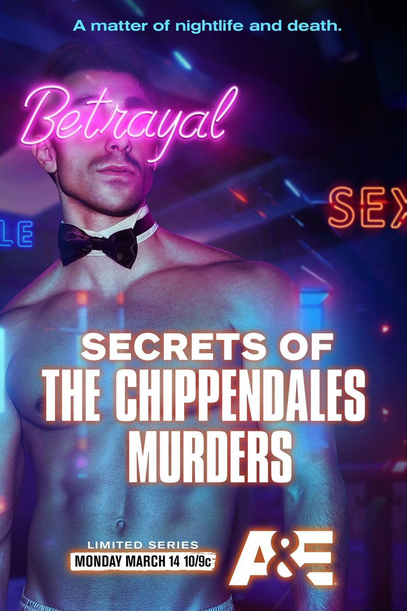 deljamesgang's tweet photo. Watched a very interesting 4-part documentary series 
SECRETS OF THE CHIPPENDALES MURDERS on @AETV. Male strippers, murder for hire, missing money, sex, drugs, and more!! #secretsofchippendales was def worth a watch!! https://t.co/skQi0n2Y4s