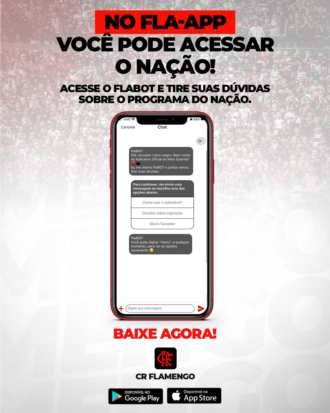 Flamengo on X: Nação, aqui no Fla-APP você encontra todos os