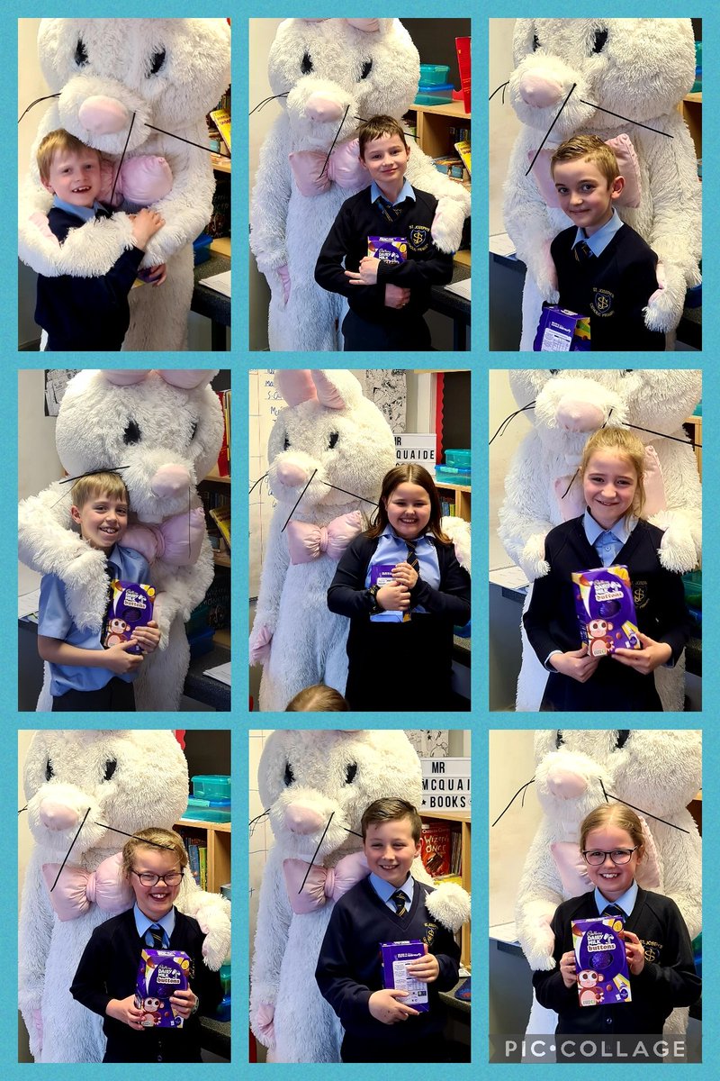 StJoesPenketh's tweet photo. A very mischievous visitor appeared in Y4NM this afternoon!!
A massive thank you to the PFA for organising this...the children loved it!! #easterantics https://t.co/OLcdbwOQAP