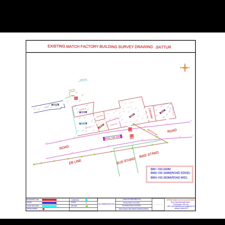 urdlsb's tweet photo. #sattur 
Survey works:
Boundary Survey
Setting Out
Topographical Survey
Contour Survey (Levels)
Interior Survey

Building works:
Plan with Vastu (2D)
3D Elevation 
Designing for RCC &amp; Steel
Construction Work 
Estimation
@zx_vicky70 #uprisedigitallandsurveyandbuilders https://t.co/LGWru2ulRh