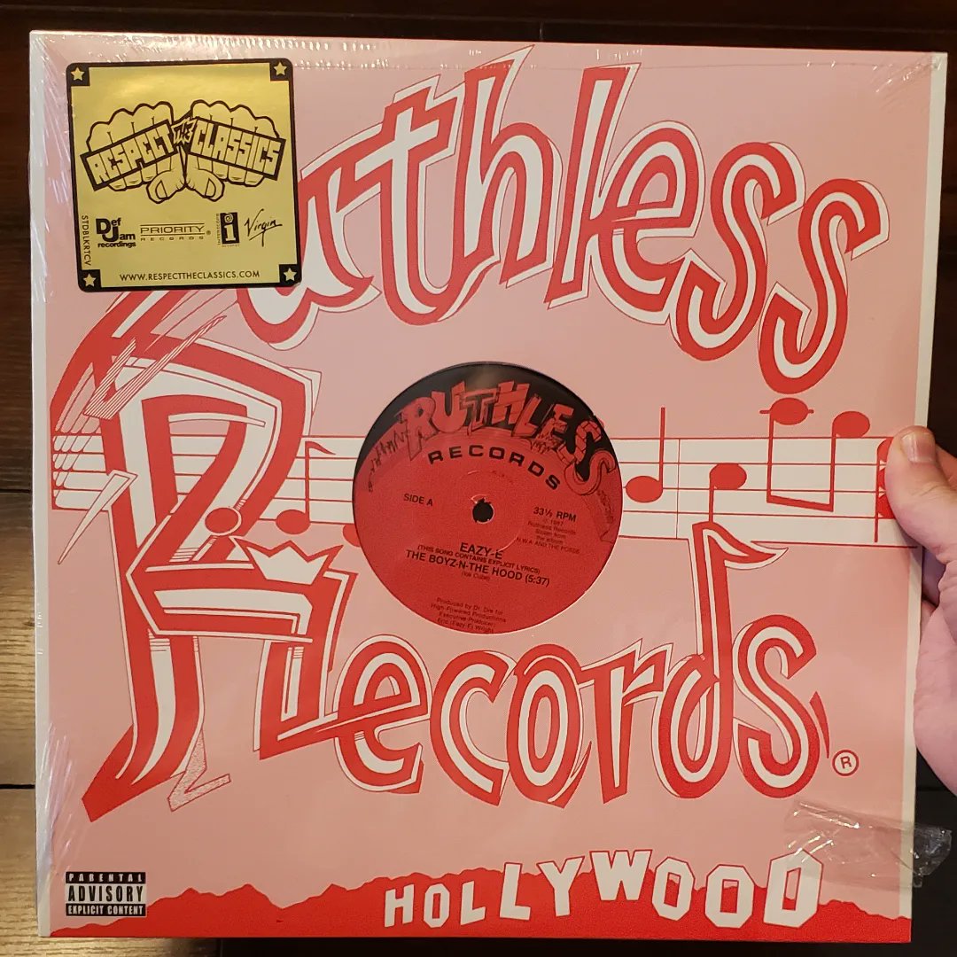 SorenBaker's tweet photo. I have and love so much music. What are your thoughts on this one? S/O Eazy-E, @icecube @drdre @comptonrondevu. #ILoveRap #DiggingInMyCrates https://t.co/xKIFIyZDYi