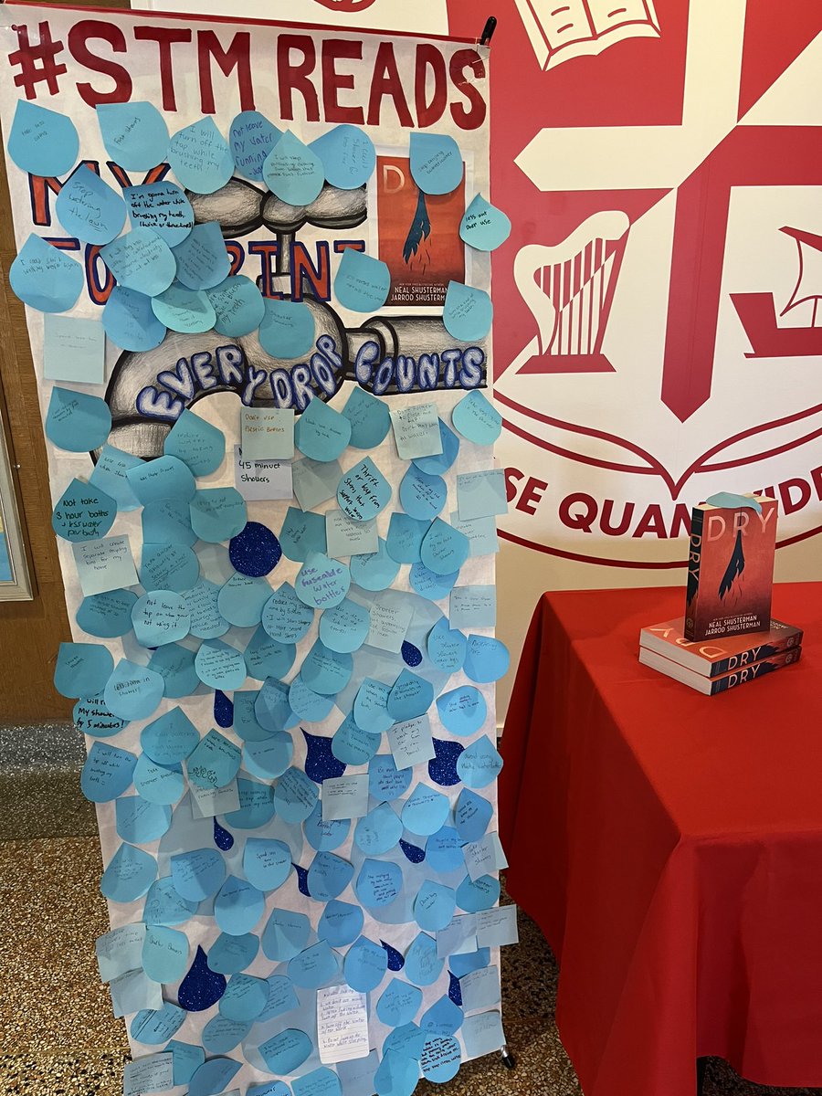 STMCommons's tweet photo. Every Drop Counts! #STMReads #STMProud https://t.co/LM1E2j8lwb