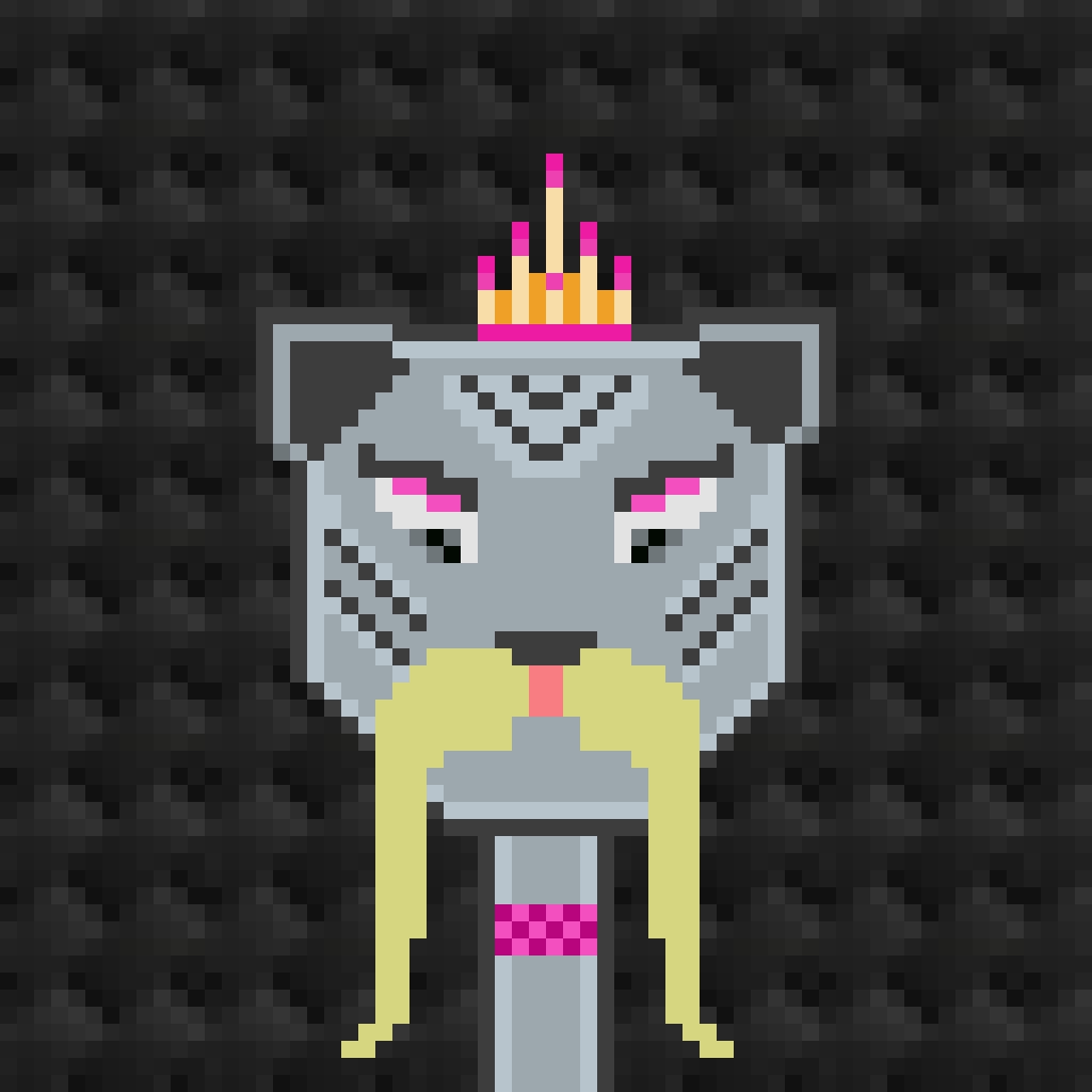 NftAlejandra's tweet photo. NAME: Pixiee The Cat #49/63 SKIN: Gray ITEMS: Crown, Yellow Moustache BACKGROUND: Bar Lounge UNIQUE: 1/1

Collection 👇 
https://t.co/nTARAFely1 @metatroneDAO 
https://t.co/hzZogg3vQr @tofunft 

#NFT #NFTartist #NFTCollection https://t.co/bsZUNwAc3f