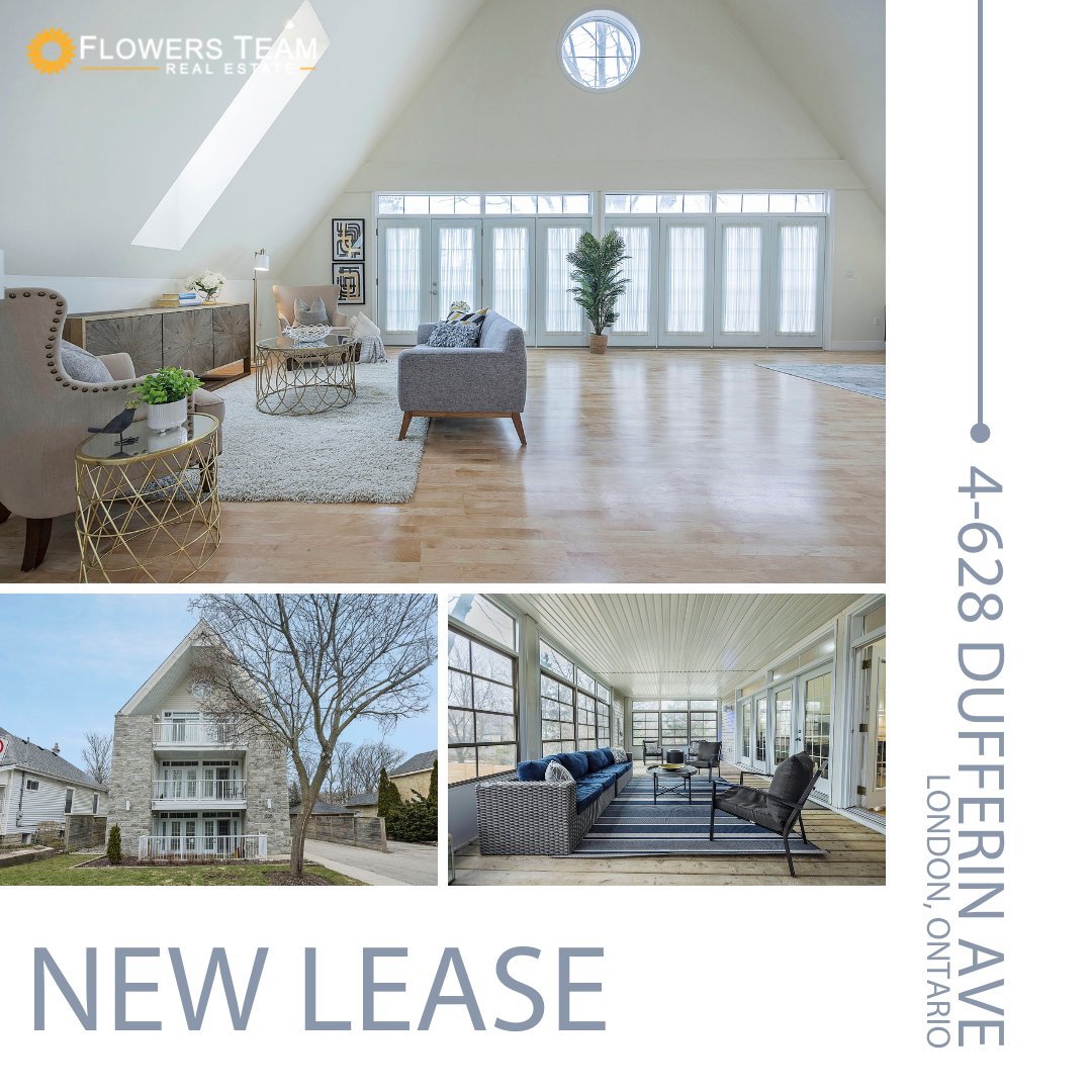 FlowersTeamRE's tweet photo. For Lease | 4-628 Dufferin Ave | London, Ontario
Breathtaking 3414sqft ultra-modern Owner’s suite-35’ ceilings. https://t.co/Hk2BS9dciG
2+1 Bedroom $3200/MONTH
MLS#:X5564697 
#FlowersTeamRealEstate #londonontariorentals #londonontario https://t.co/lTdSMHms5T