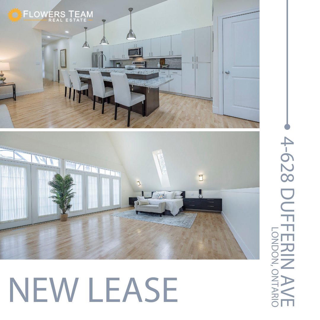 FlowersTeamRE's tweet photo. For Lease | 4-628 Dufferin Ave | London, Ontario
Breathtaking 3414sqft ultra-modern Owner’s suite-35’ ceilings. https://t.co/Hk2BS9dciG
2+1 Bedroom $3200/MONTH
MLS#:X5564697 
#FlowersTeamRealEstate #londonontariorentals #londonontario https://t.co/lTdSMHms5T