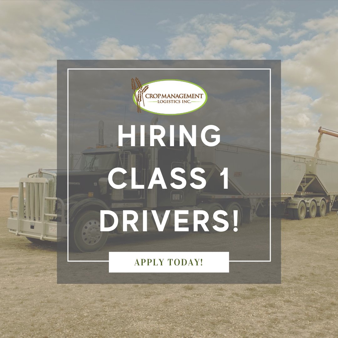Crop Management Network Inc. (@cropmgmtnetwork) on Twitter photo Crop Management Logistics Inc. is hiring!
-Seasonal & Full Time Opportunities-
Apply on our website or send your resume to hr@cropmanagement.com
#plant22 #joincml Crop Management Logistics Inc. is hiring!
-Seasonal & Full Time Opportunities-
Apply on our website or send your resume to hr@cropmanagement.com
#plant22 #joincml
