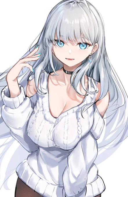 白い子 