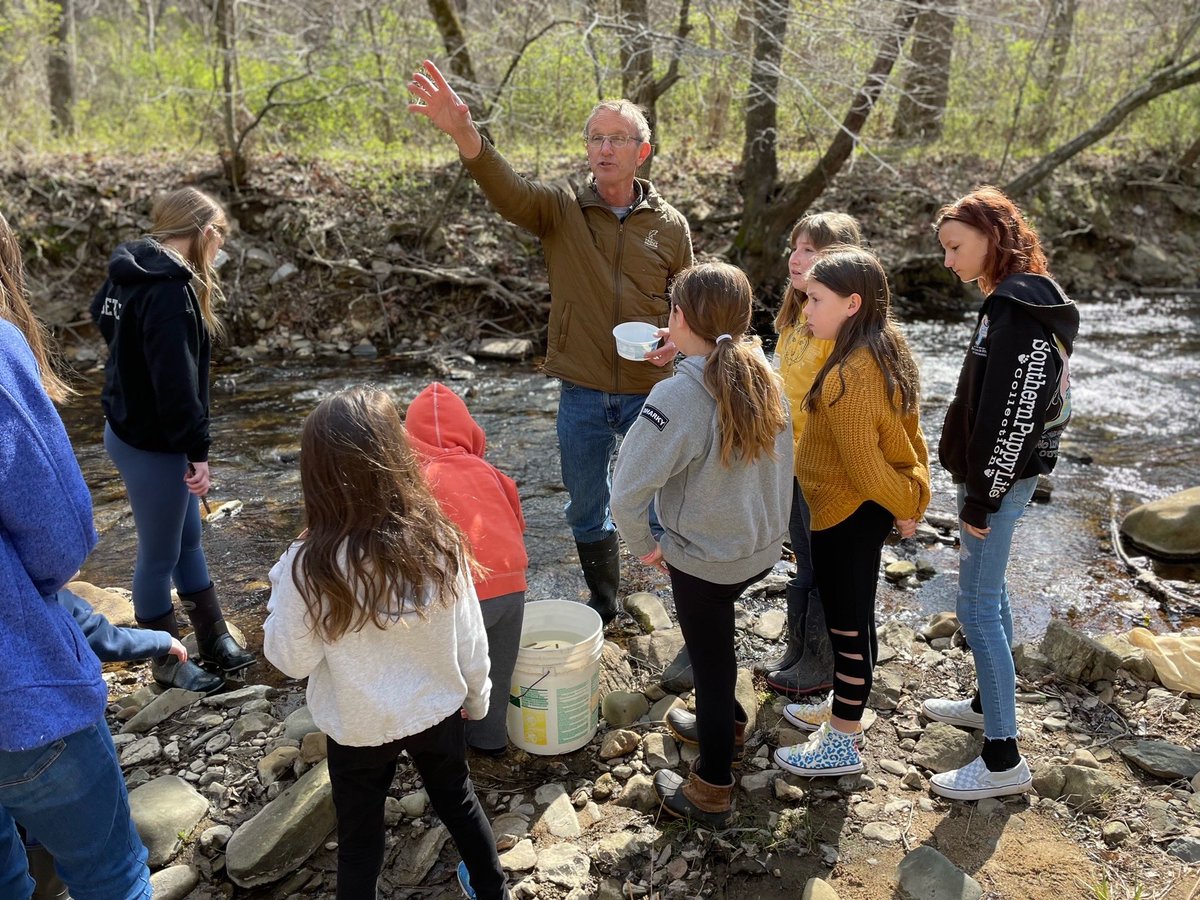 settle_brooke's tweet photo. Weโve been raising brook trout in the classroom and released them in the Rush River! #naturalscientists @MMS_WOLVES @correllscience https://t.co/zrAgkUbc9A