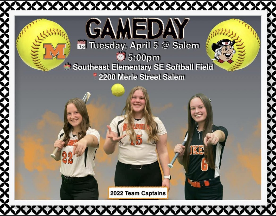 Varsity &amp; JV Softball @ Salem 5pm