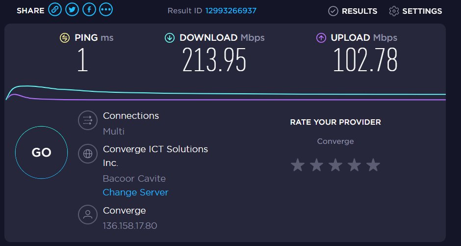 JR_MLB14's tweet photo. #showoffyourspeed #ExperienceBetter #ConvergeSpeedtestChallenge 

FIBER X 1500 35MBPS https://t.co/WKZhEyuTLd