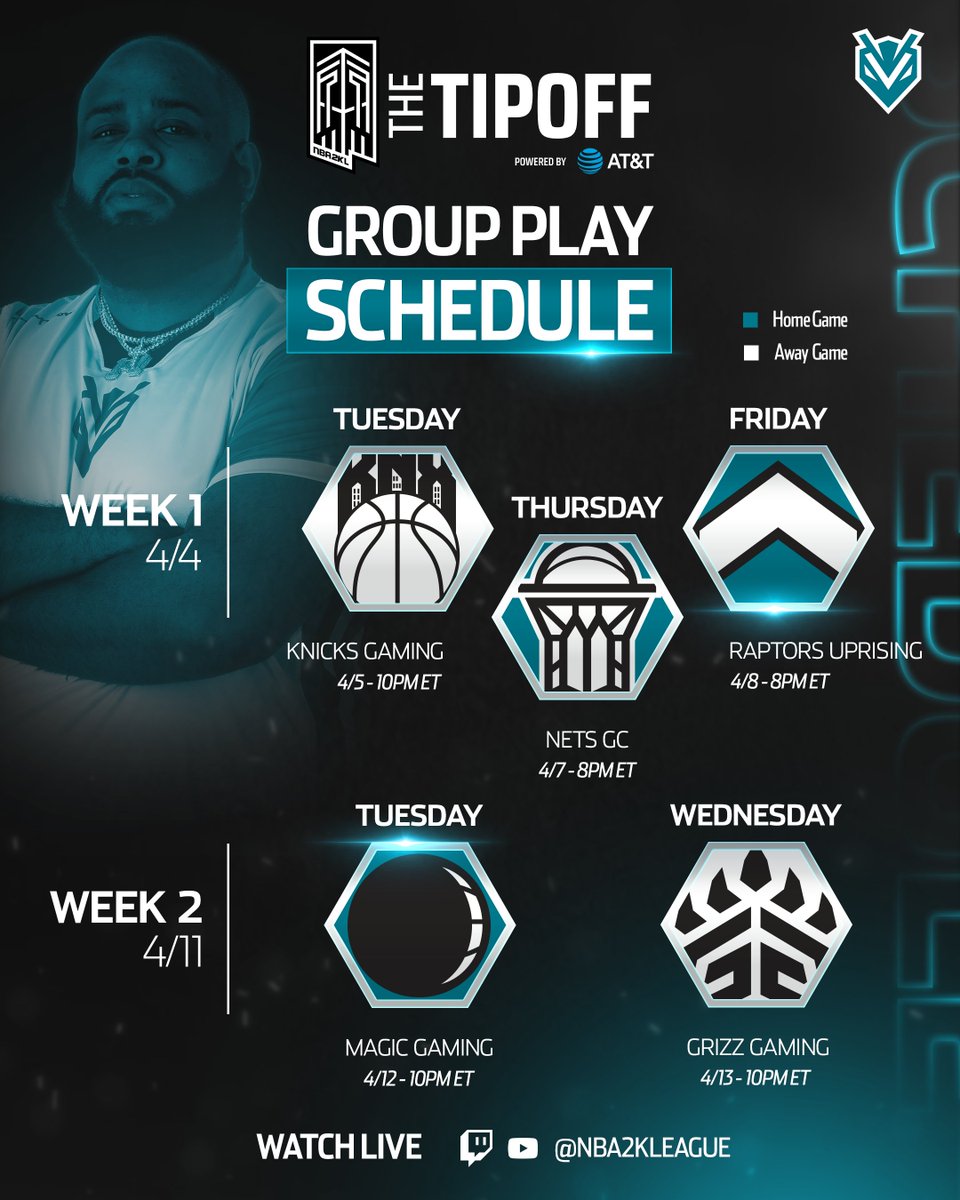 SwarmnSting's tweet photo. The @NBA2KLeague is kicking off its 5⃣th season tonight and your @HornetsVenomGT are playing their first game in group play of the #TipoffTournament!
Full preview of the tournament and a full 💰💰💰 breakdown below:⬇️⬇️⬇️
#2KTuesday #NBA2KL5
https://t.co/S14Rh6prXB https://t.co/E93logXrJ6
