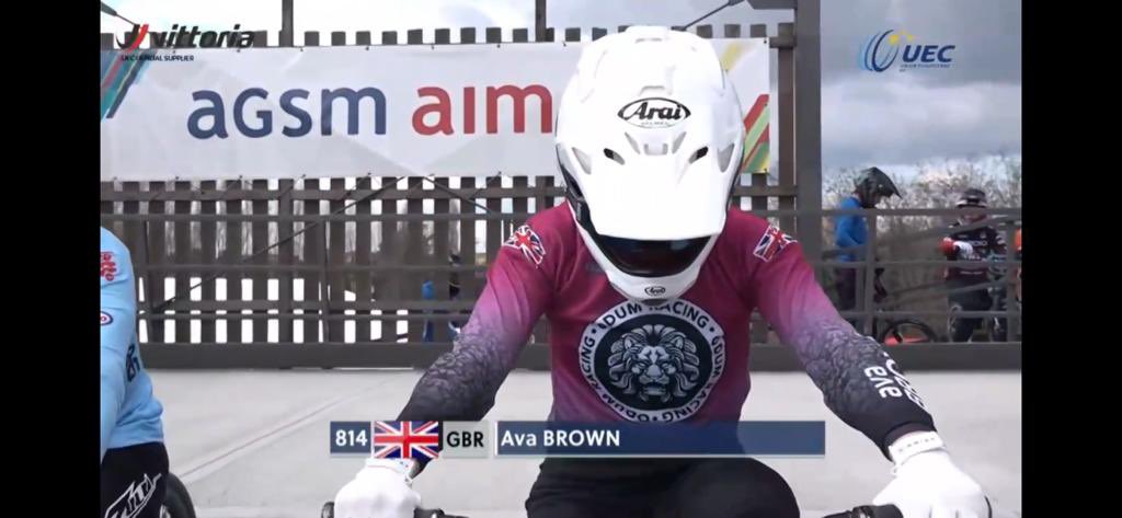 European Junior Women Final Verona 2022 #thisgirlcan #bmx #bmxracer #italy #doncaster <a href="/bigbobblehats/">Big Bobble Hats</a> <a href="/steponsign/">Step On Sign</a> <a href="/nateparsons_sc/">Nathan Parsons</a> <a href="/weareteambubble/">Bubble Design</a> <a href="/LboroFfS/">Loughborough Finance for Sport</a> @BC_TalentDev <a href="/WhyArai/">Arai Helmets UK</a> <a href="/oakley/">Oakley</a> 🇬🇧🇬🇧