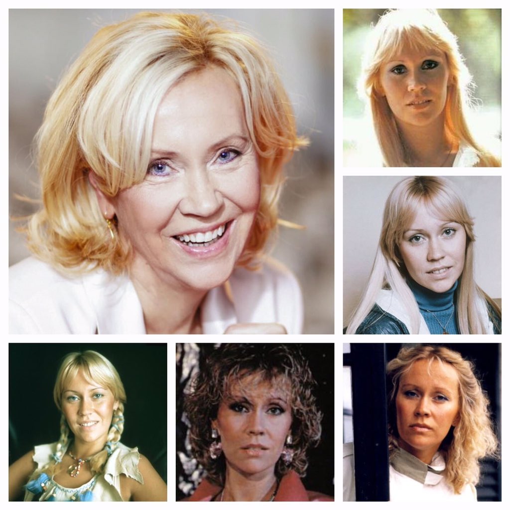 Happy 72nd Birthday to Agnetha Faltskog 