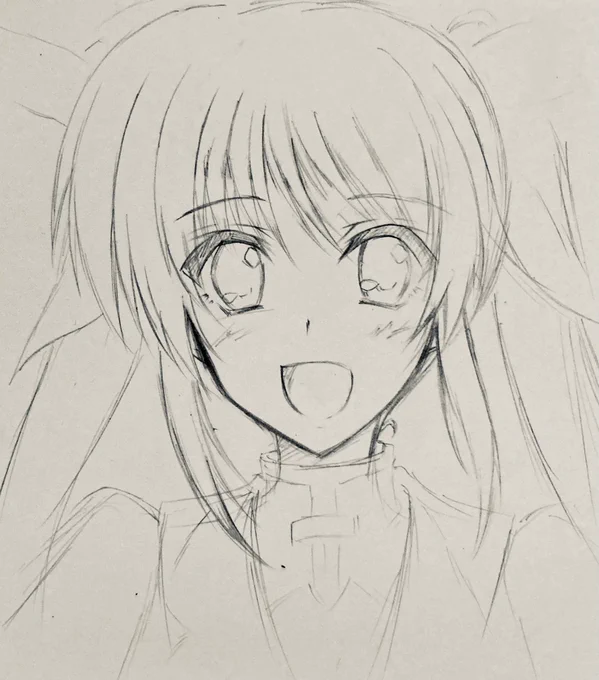 15周年&amp;フォロワーさんの押しが
描きたいからなのはさんを
絶賛描き途中です(*'ω`*)

明日には仕上げられたらいいなと
思います。

後、ツインテのなのはさんって
初描きだったりしますw 