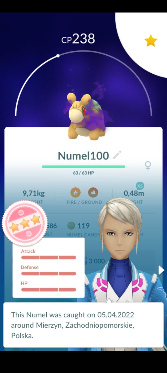 Shadow 100% IV 🥳

#PokemonGO