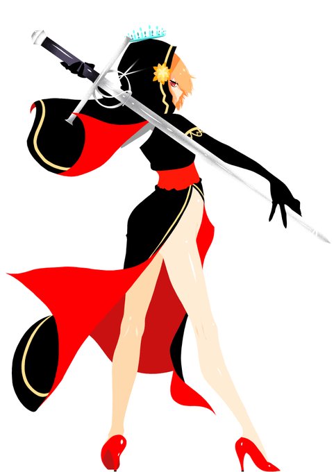 ゲーム「Minoria」。 #見た人も無言で剣を構えた何かをあげる 