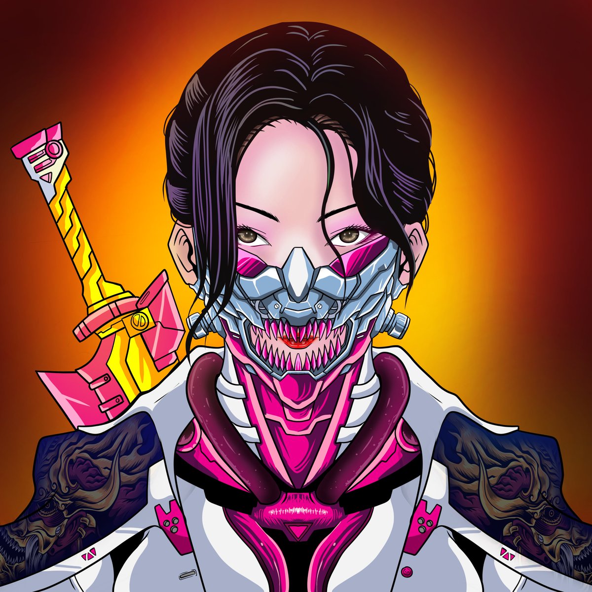 NEW
COLLECT NOW
TERRORPUNK GIRL
1/1 
Now featured on 
<a href="/kalamint_io/">Kalamint</a>

still available
kalamint.io/user/manggala_……………

kalamint.io/KT1EpGgjQs73Qf…

#kalamint 
#tezos 
#tezosart 
#tezosnfts 
#CleanNFT 
#tezoscommunity 
#tezoscollectors