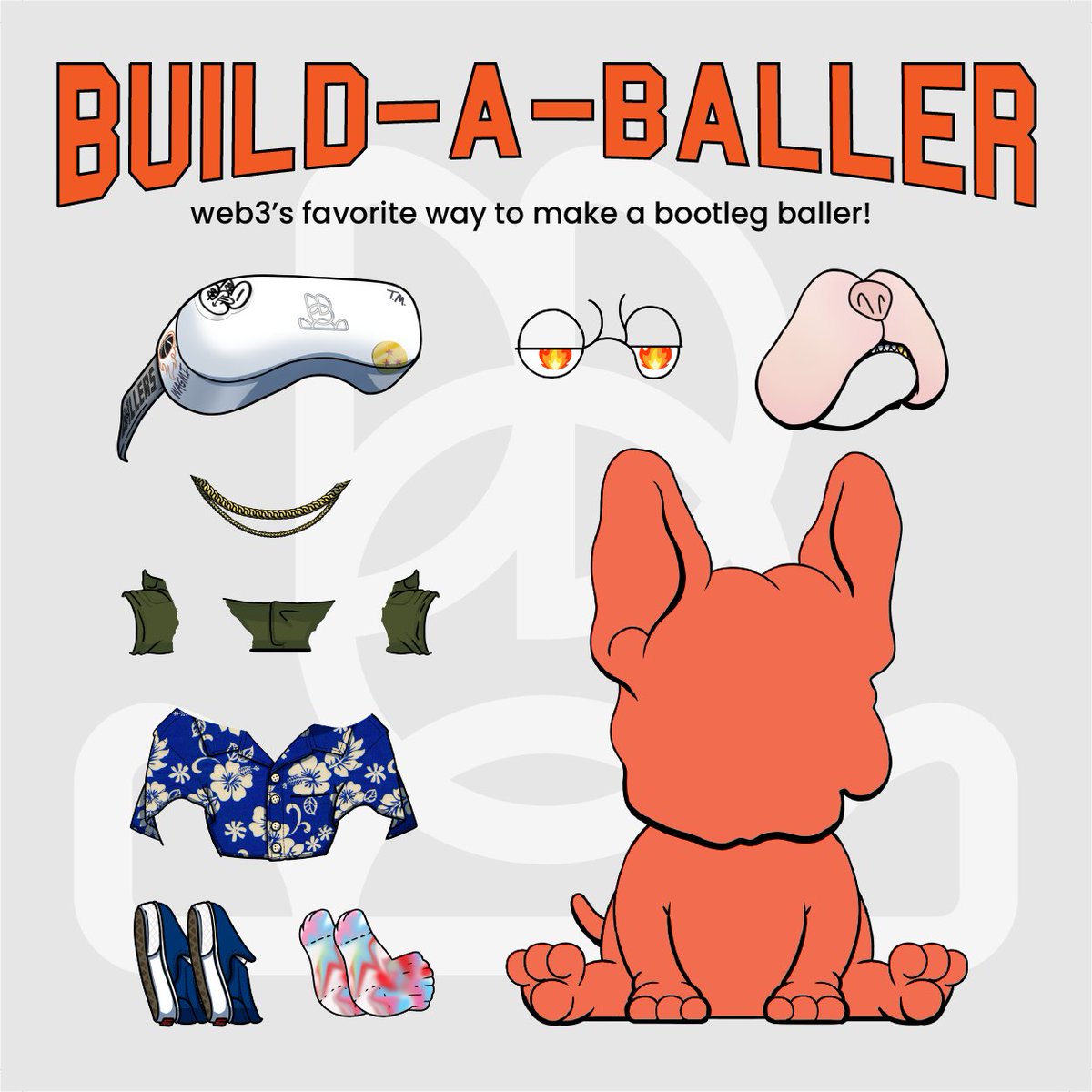 TimboSlimmm's tweet photo. How to build a bootleg @FrenchieBallers lets see some fan art 👀😈 https://t.co/QQq9dEfBHY