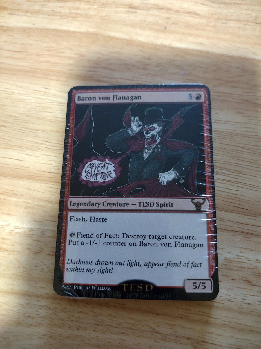 waynecloud89's tweet image. Thank you to @Loathstupid 
My TESD cards from last week's giveaway.
#tesd #antz #tellemstevedave #4colordemons