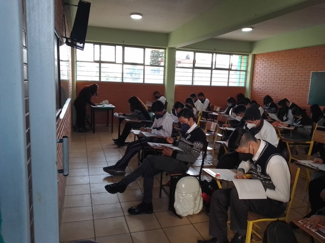 oficial_74's tweet photo. En EPOEM 74 Aplicamos la prueba #Planea2022 en nuestro plantel, la cual nos permitirá saber el nivel académico de nuestros estudiantes y determinar las acciones para mejorar su calidad académica. 
@SeducEdoMex
@SEMSEdomex
@israeljeronimol
@dbg_epoem
@DGEMSedomex
@Bg48Supervision https://t.co/ntWVkjzTpW