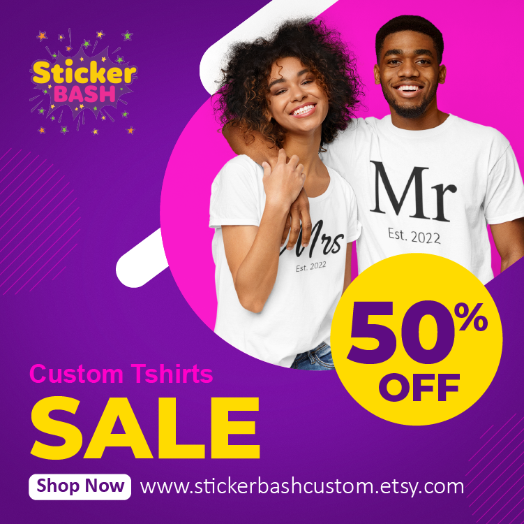 StickerBashCo's tweet image. Custom printed shirts starting from $11 😍 Order a shirt for you, your family and friends now at stickerbashcustom.etsy.com❗️❗️
.
.
.
#customlogoshirts #unisextshirts #customtshirtprint #customlogotshirt #logotshirts #tshirtshops #tshirtshoponline #logoshirts #customteeshop