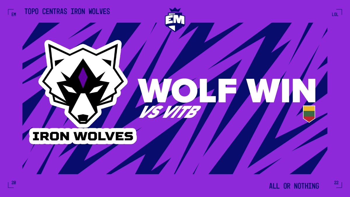 Wolves > Bees

@IronWolveslt take down <a href="/TeamVitality/">Team Vitality 🐝</a>.Bee!